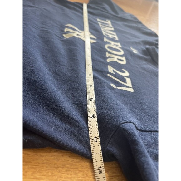 Majestic New York Yankees Time For 27 2009 World Series T Shirt Size Small - Picture 9 of 9